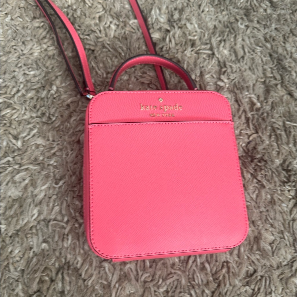 Nwot Kate spade coral-pink purse